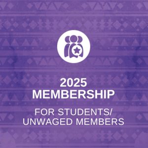 2025 Student/Unwaged Membership
